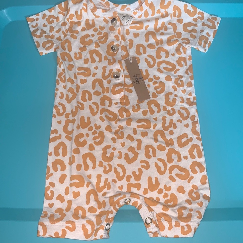 NWT Larkspur 0-3 M Romper